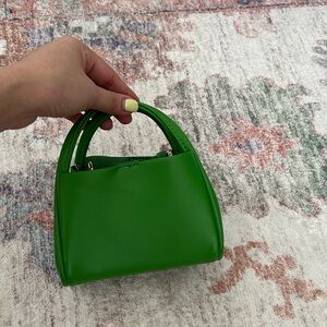 Green Leather Handbag